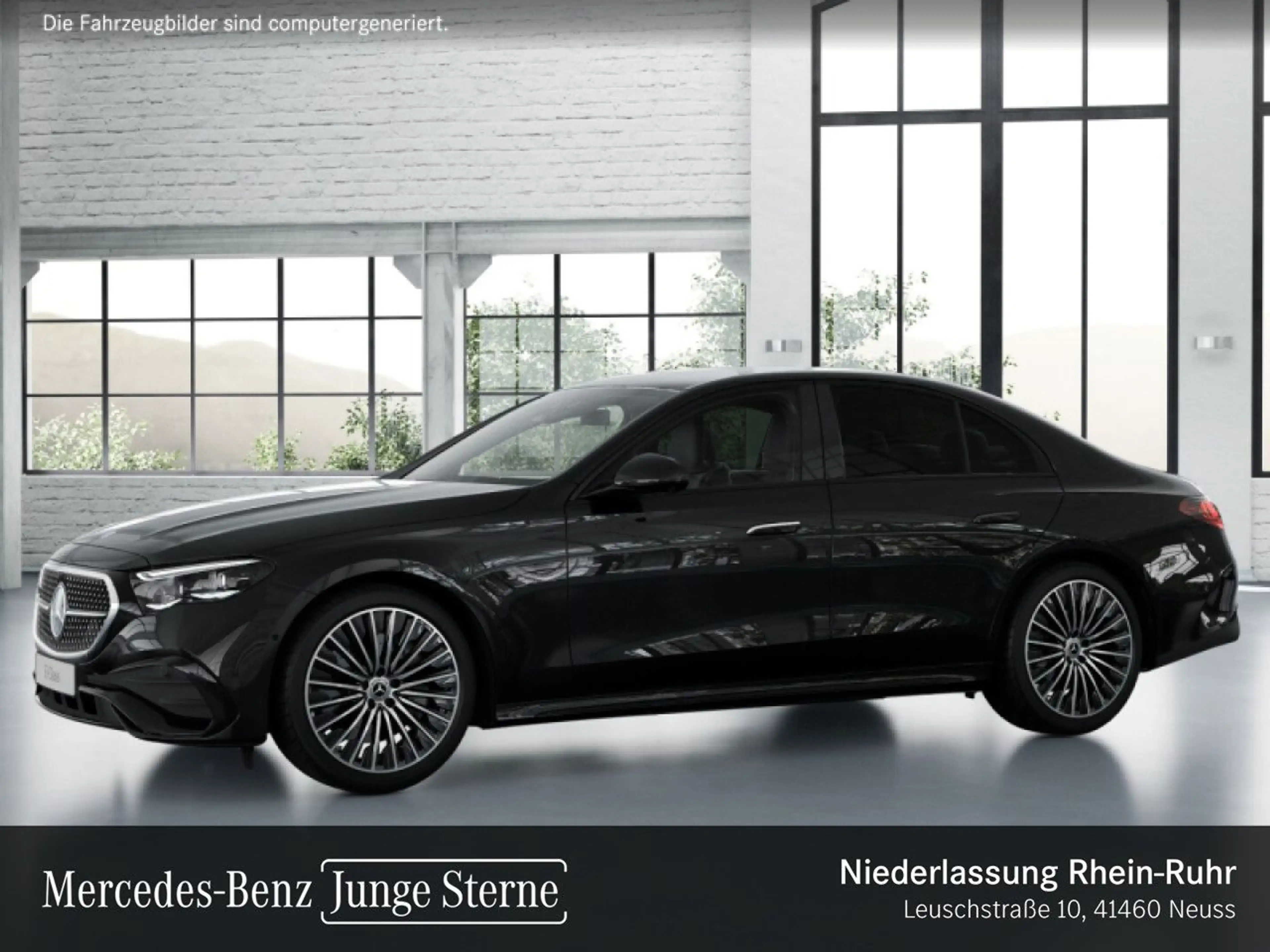 Mercedes-Benz E 220 d AMG Fahrass WideScreen 360° Burmester AHK — photo 3