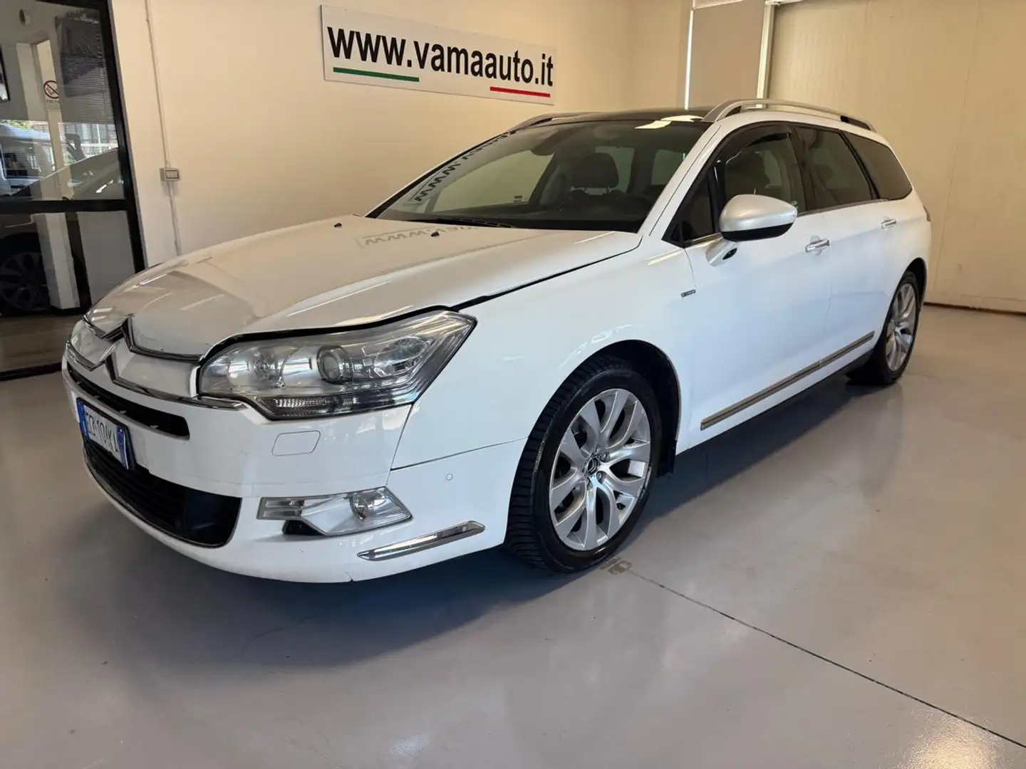 Citroen C5 2.0 HDi 160 aut. Exclusive Tourer *FULL OPTIONAL* Bianco - 1
