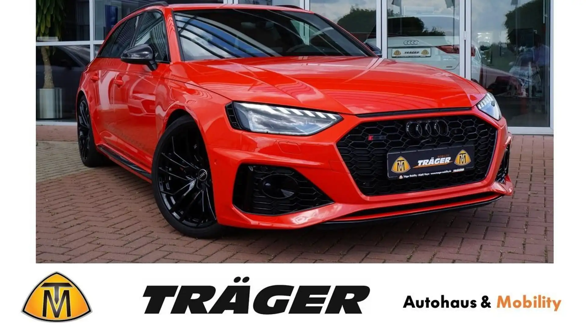 Audi RS4 Avant 2.9 TFSI UPE116,Black+,280,Pano,B&O Rojo - 1