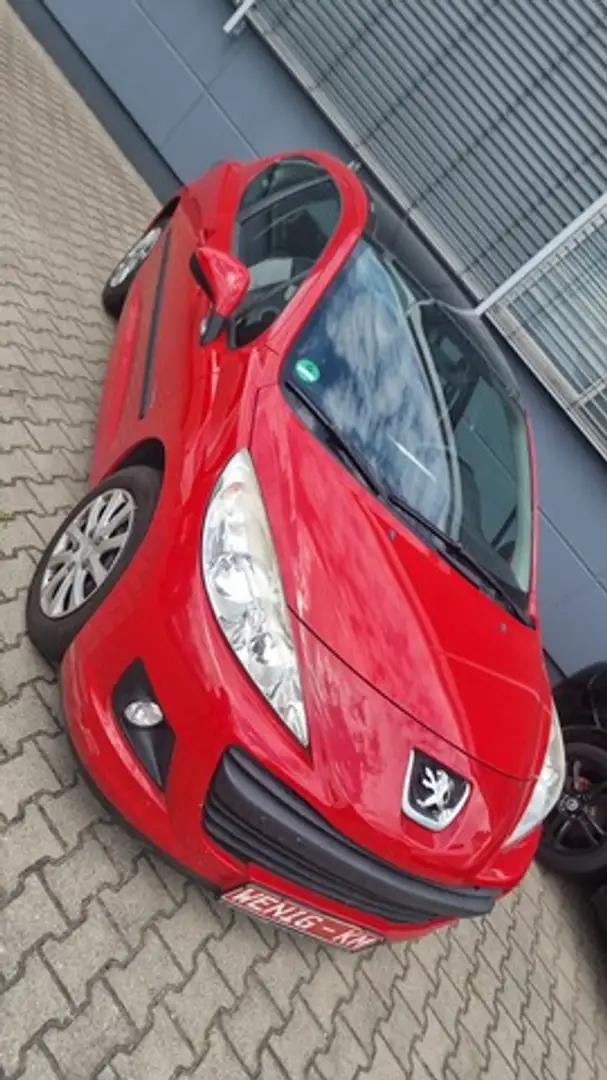 Peugeot 207 URBAN MOVE PANORAMADACH + KLIMA nur 43tkm Rot - 1