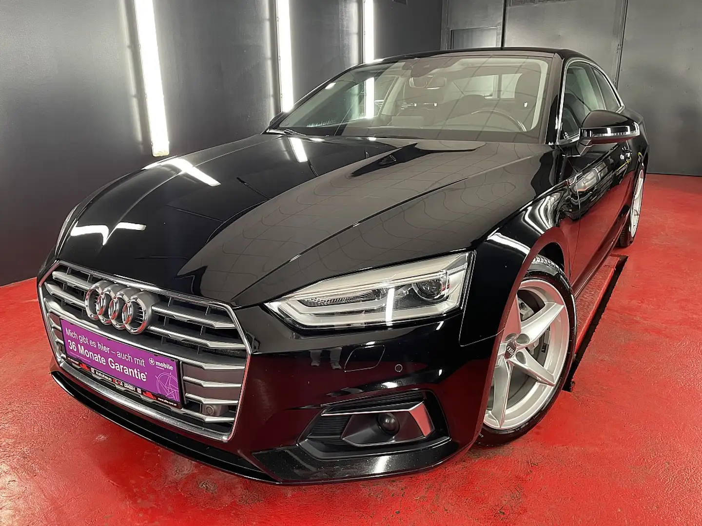 Audi A5 *Coupé 2,0 TDI *S-tronic *2.Besitz *Service *Autm. Schwarz - 1