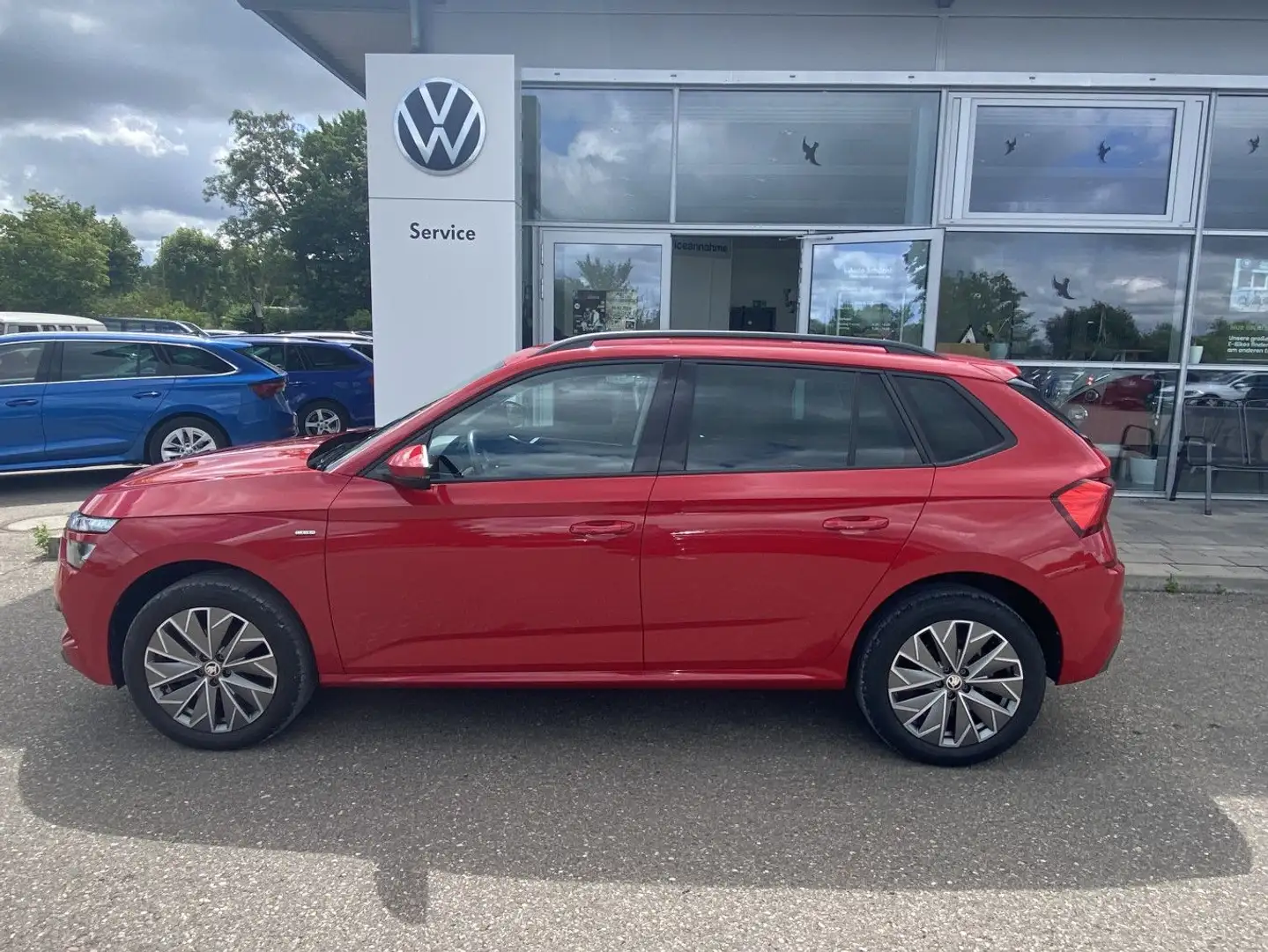 Skoda Kamiq 1.5 TSI DSG CLEVER 17"+EL.HECK+NAVI-COLUMB Rot - 2