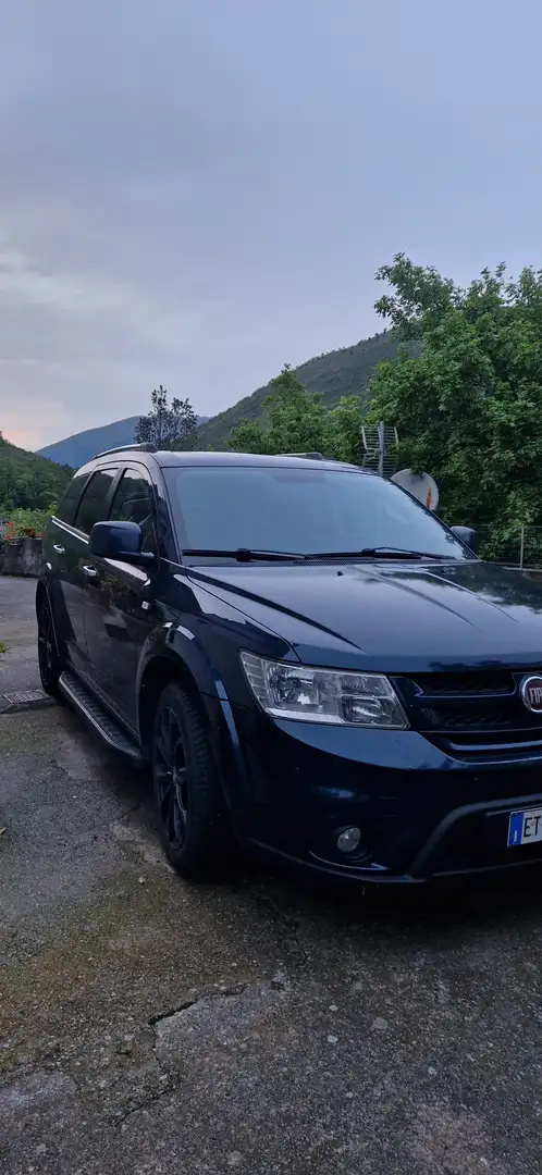 Fiat Freemont Freemont 2.0 mjt 16v Lounge 4x4 170cv auto Modrá - 1