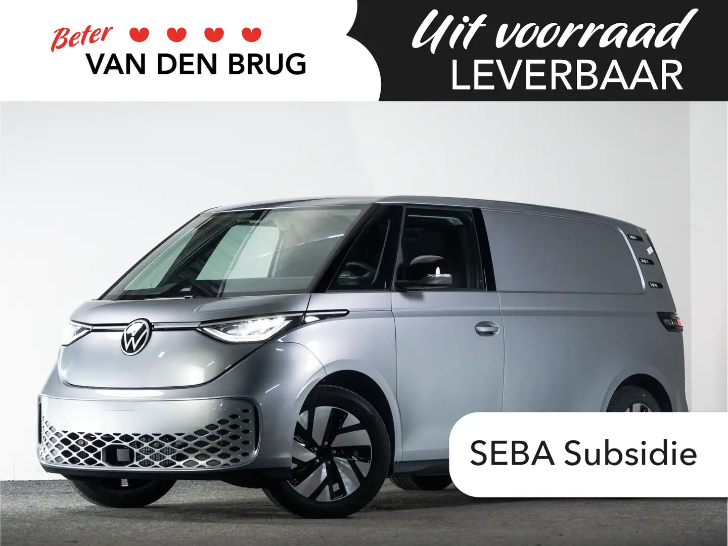 Volkswagen ID. Buzz Cargo ID.Buzz 77 kWh | SEBA SUBSIDIE | ACC | LED | Camer Zwart - 1
