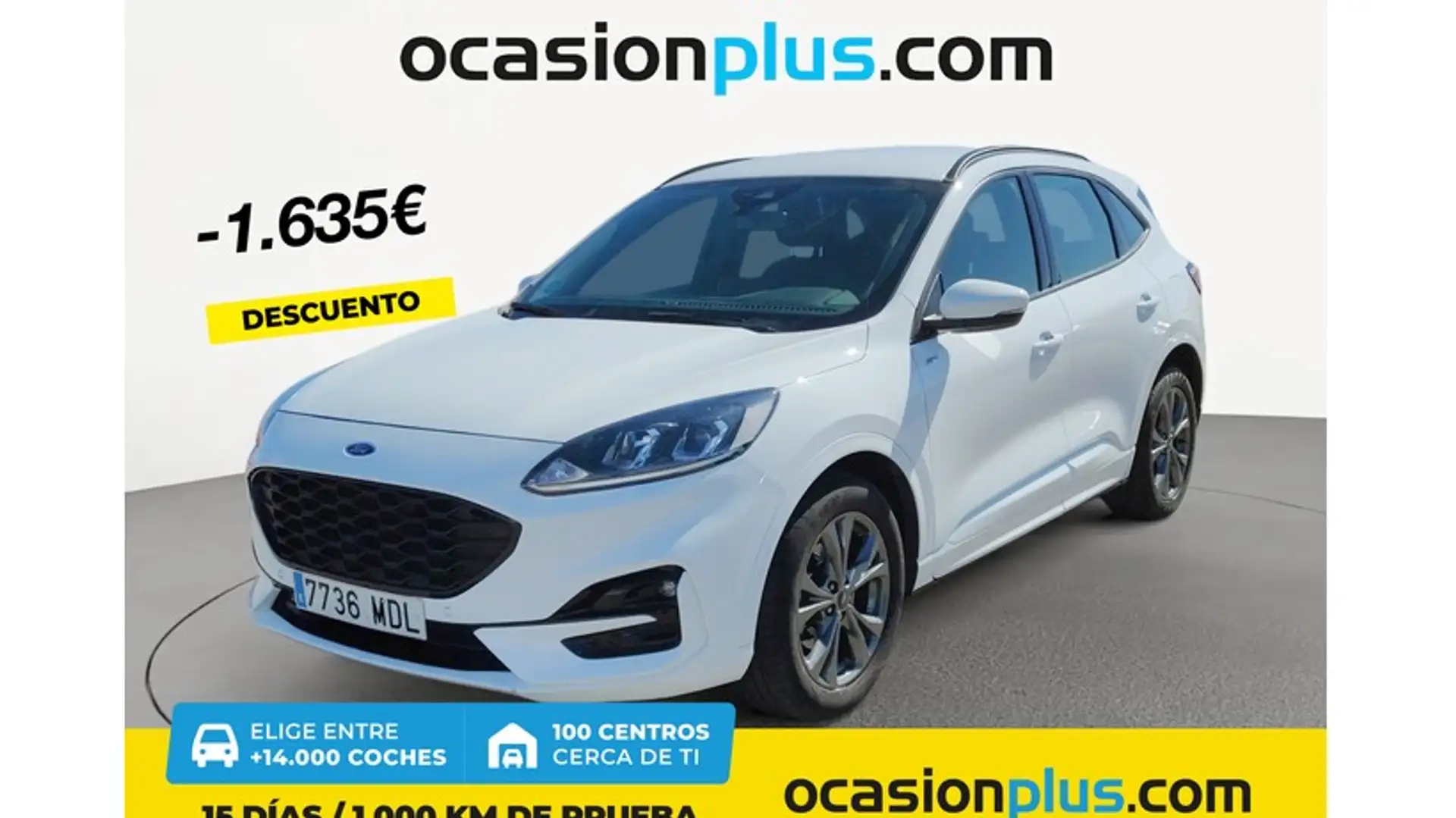 Ford Kuga 1.5 EcoBoost ST-Line FWD 150 Blanc - 1
