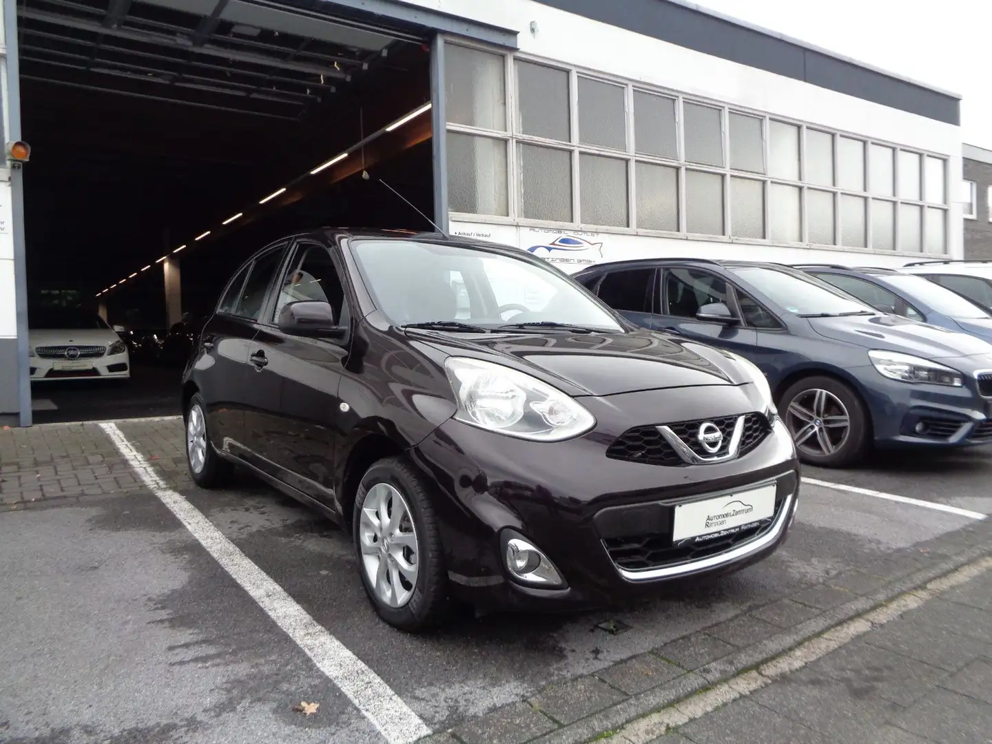 Nissan Micra Acenta 1.2 AUTOMATIK*KLIMA*ALU*TEMPOM*TOP* Schwarz - 1