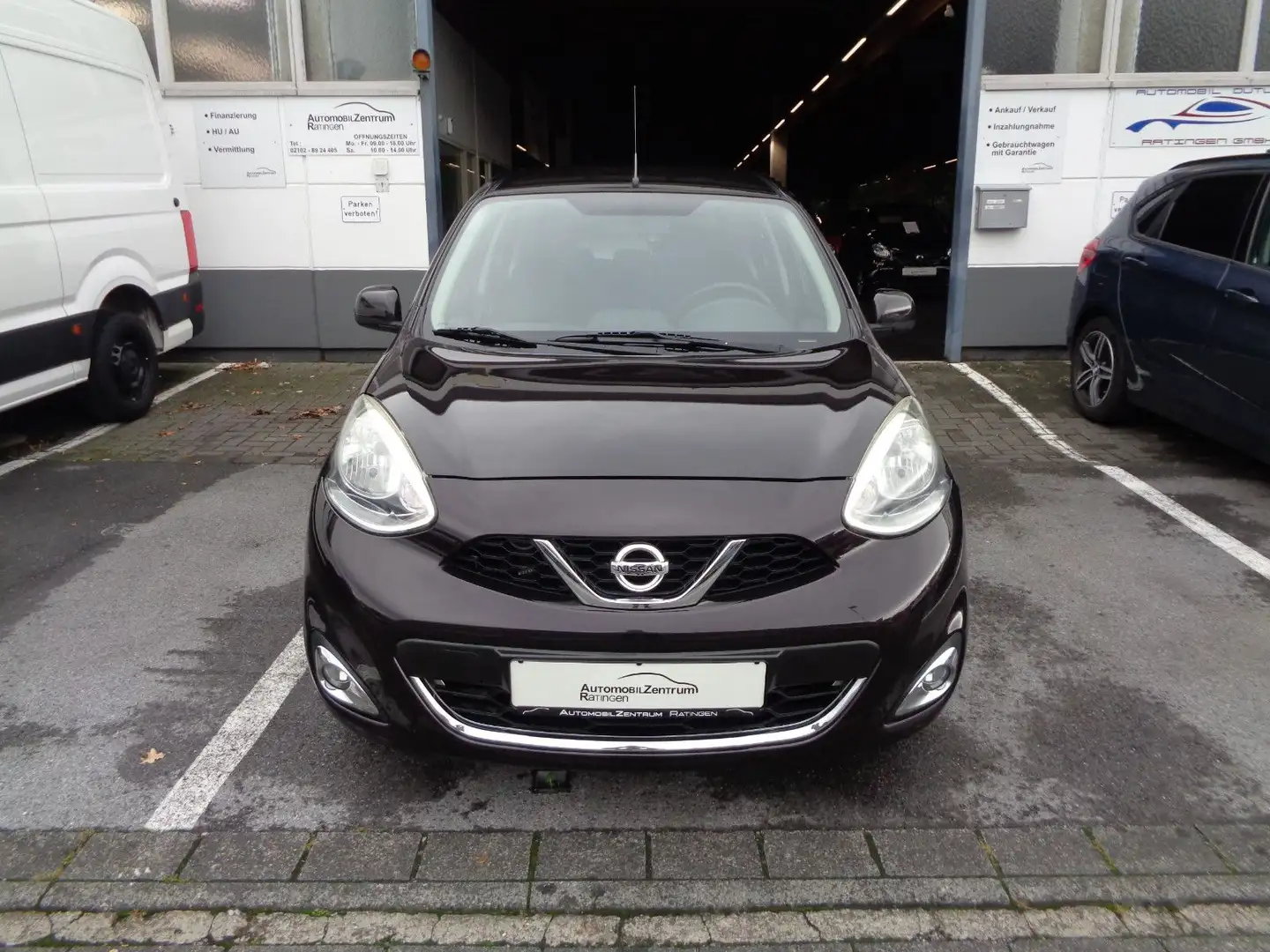 Nissan Micra Acenta 1.2 AUTOMATIK*KLIMA*ALU*TEMPOM*TOP* Schwarz - 2