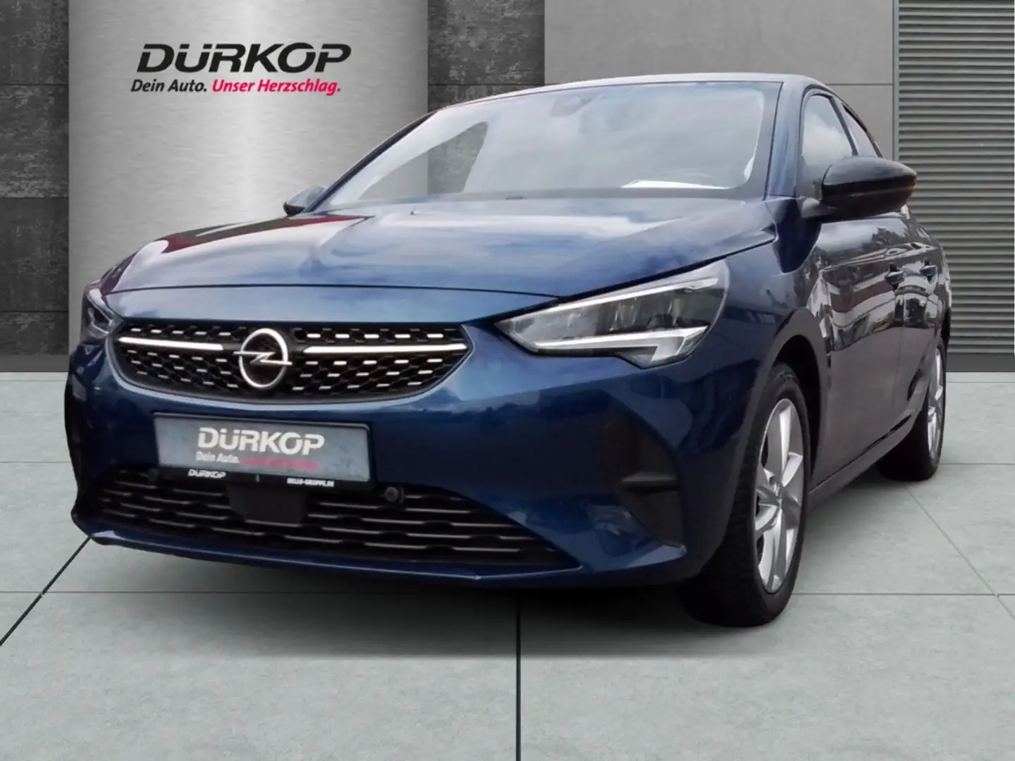 Opel Corsa Elegance Turbo 1.2  LED Apple CarPlay Android Auto Bleu - 1