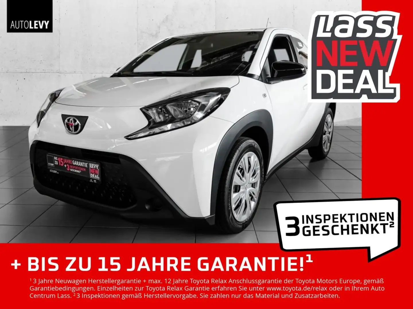 Toyota Aygo X Autom. Business Sitzh. Carplay **1,99 %** Weiß - 1