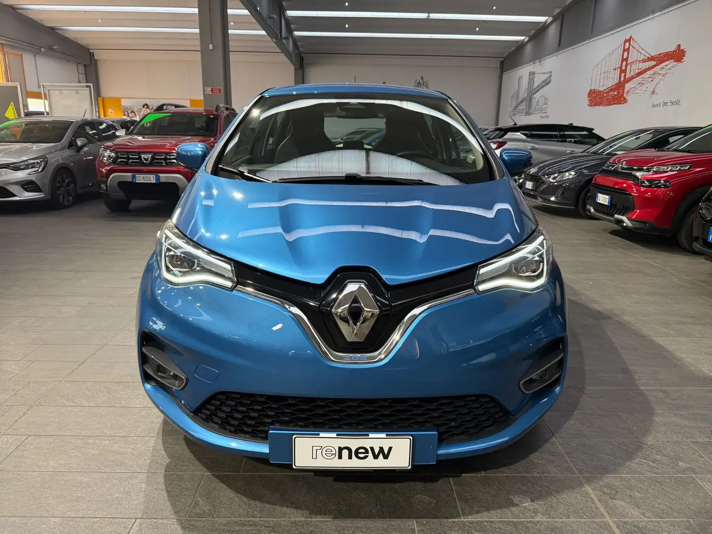Renault ZOE Zen R110 Flex ***BATTERIA A NOLEGGIO*** Bleu - 2