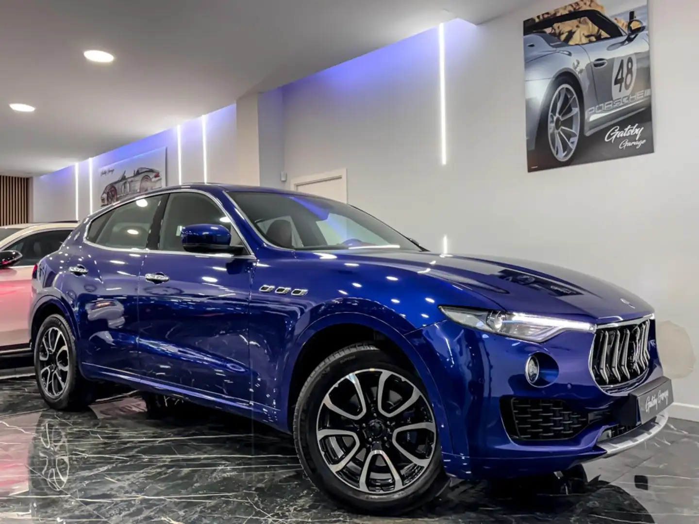 Maserati Levante Diesel GranLusso Aut. Bleu - 2