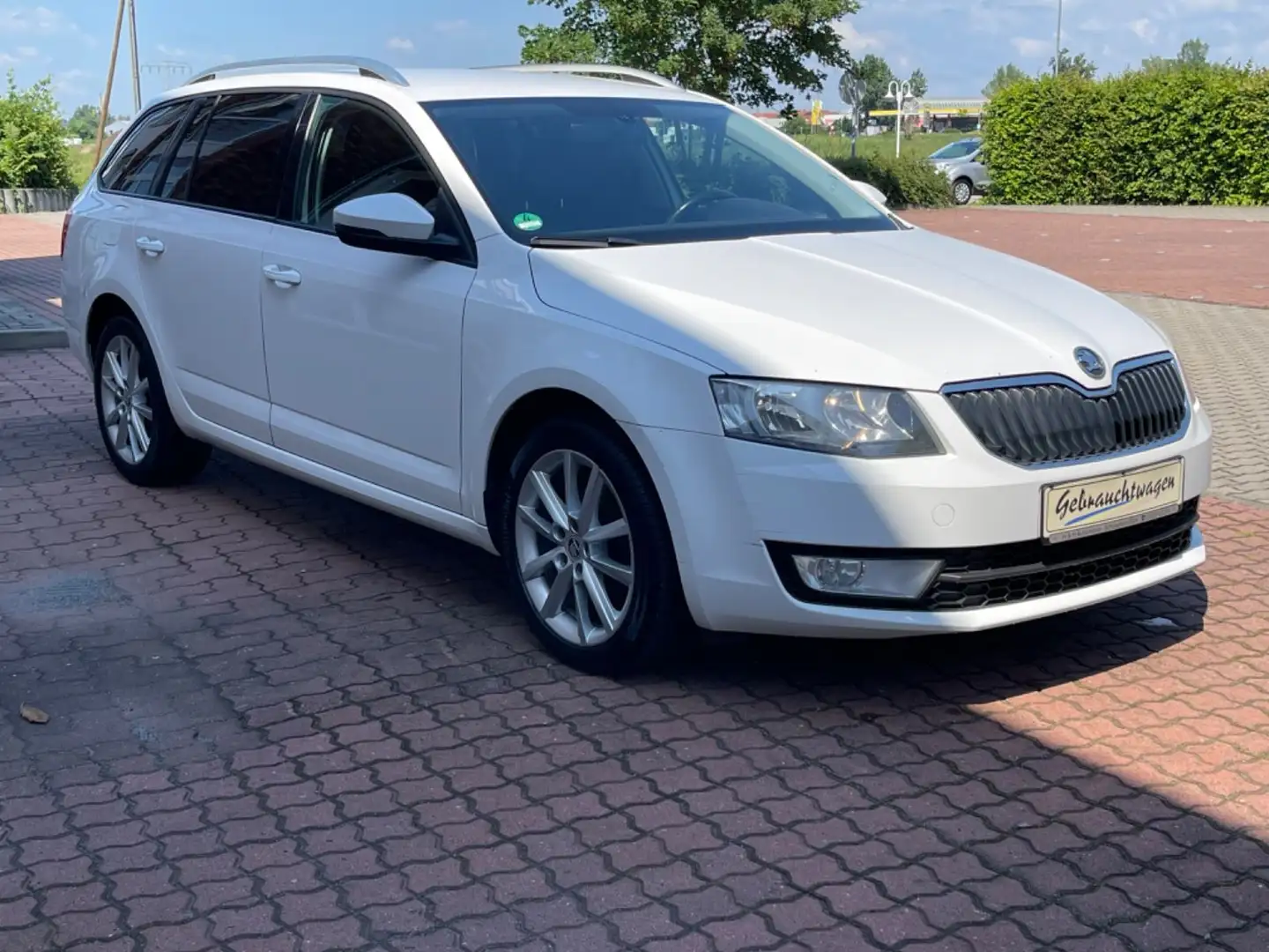 Skoda Octavia Combi Elegance 2.0 TDI Alu Wit - 1