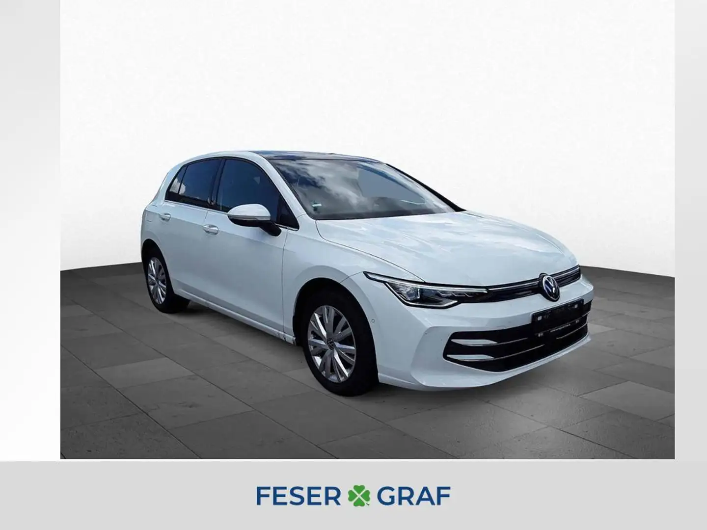 Volkswagen Golf VIII 1.5 eTSI DSG MATRIX HUD SHZ NAVI ACC Wit - 1