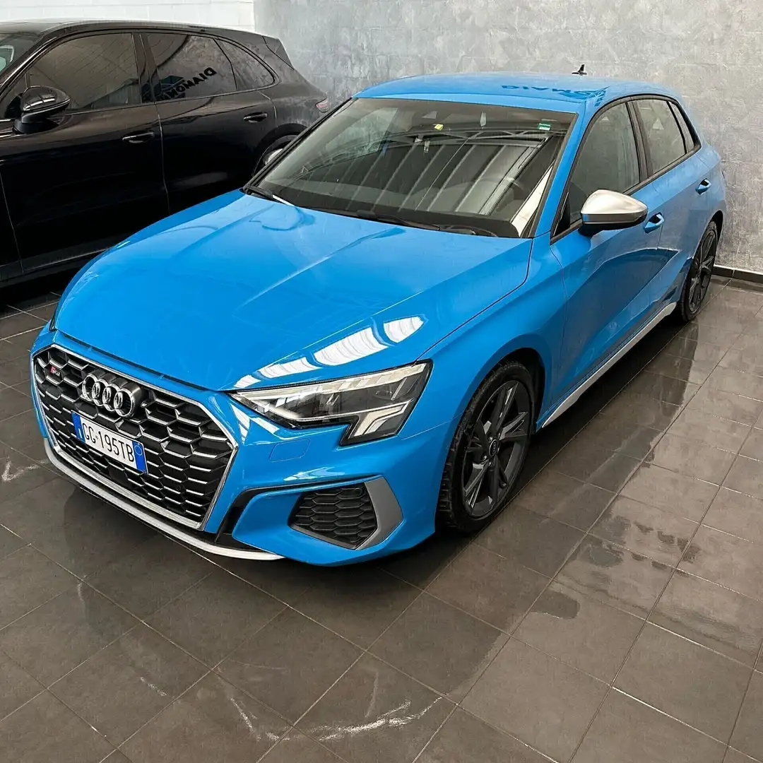 Audi S3 S3 SPB TFSI 310 CV quattro S tronic sport attitude Blu/Azzurro - 2
