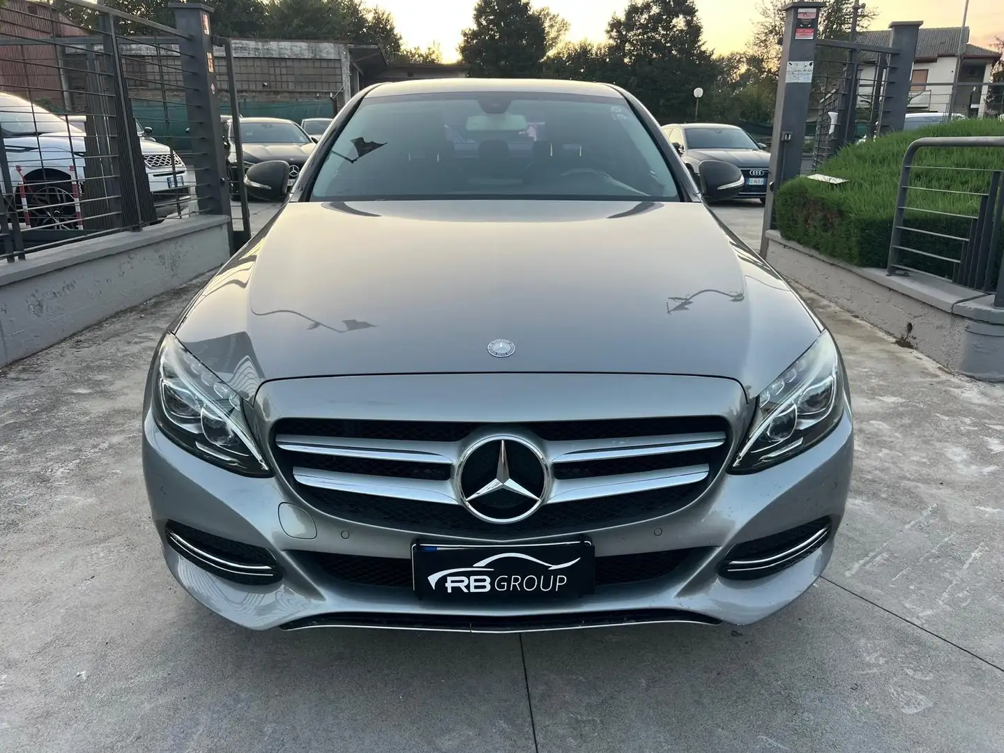 Mercedes-Benz C 200 Classe C-W205 2014 Berlina d (bt) Premium auto Grigio - 2
