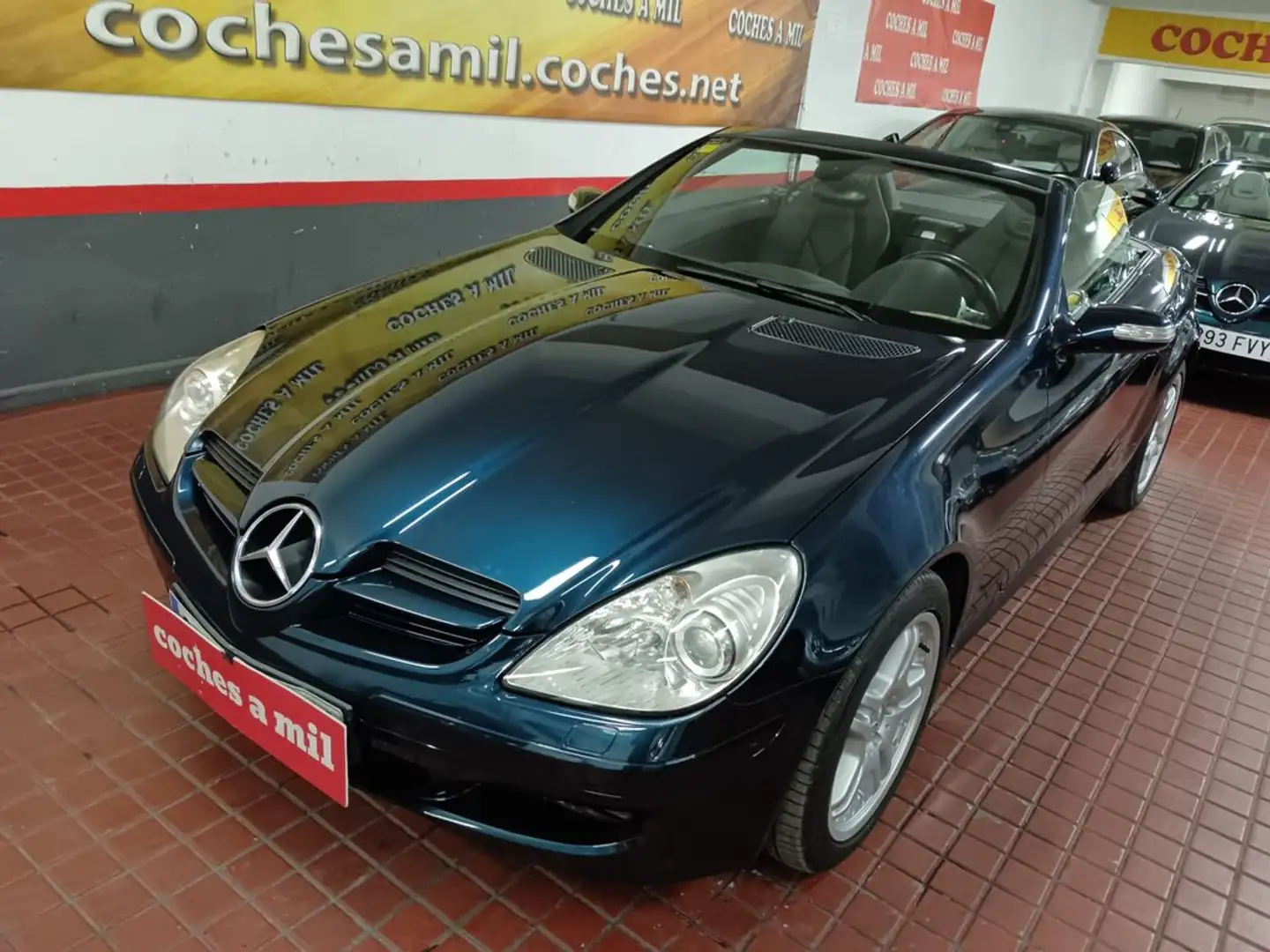 Mercedes-Benz SLK 200 K Azul - 2