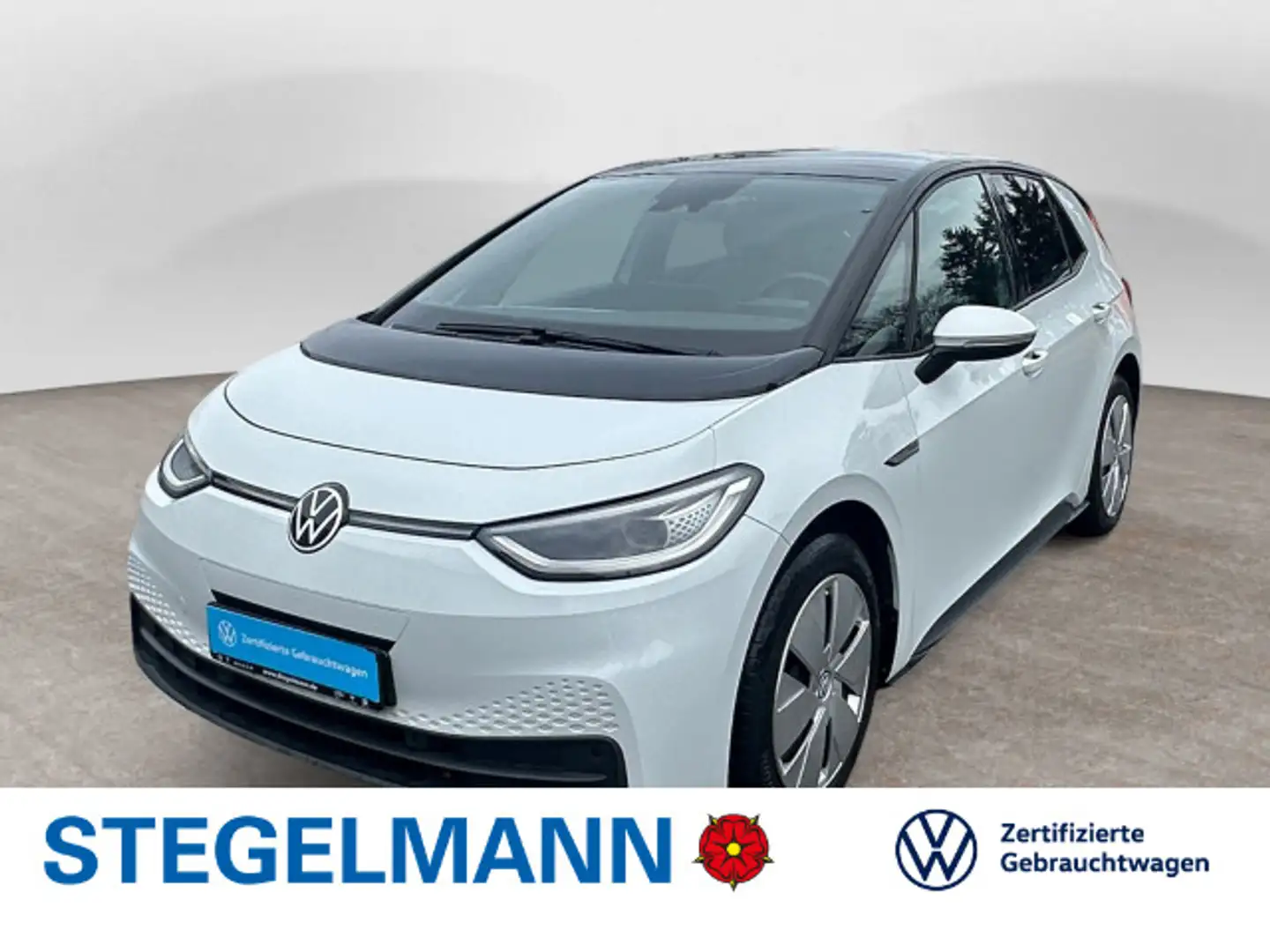 Volkswagen ID.3 Pro 150kW/58kWh *LED*ACC*Wärmepumpe*Navi*Si Weiß - 1