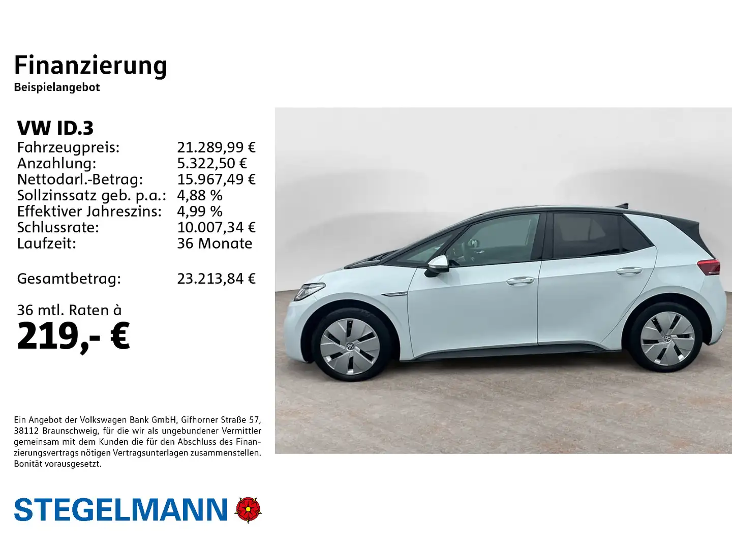 Volkswagen ID.3 Pro 150kW/58kWh *LED*ACC*Wärmepumpe*Navi*Si Blanc - 2