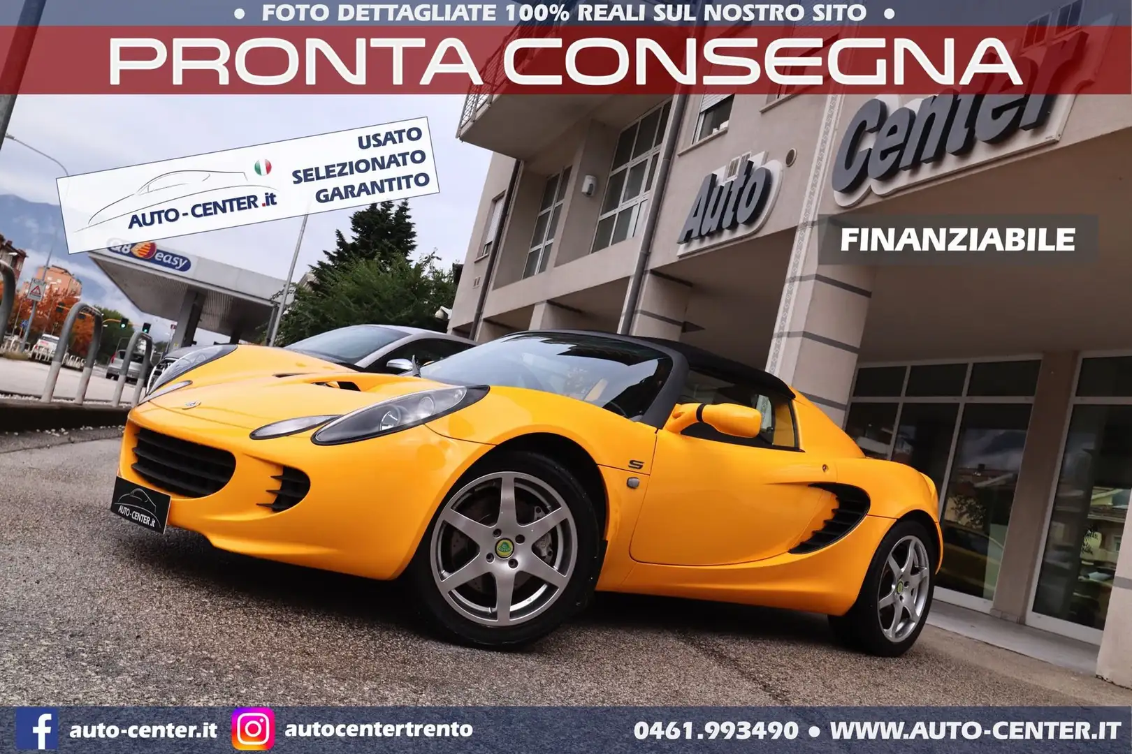 Lotus Elise S 1.8 VVTI 136CV *LHD EUROPEA Jaune - 1