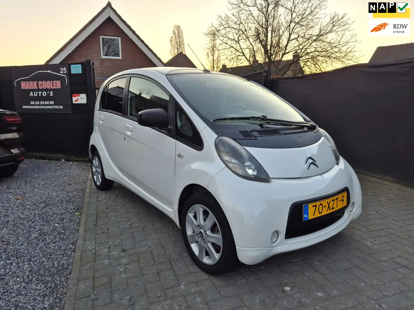 Citroen C-Zero 4-persoons 16 kWh Automaat Airco 48144 Km Nap Weiß - 1