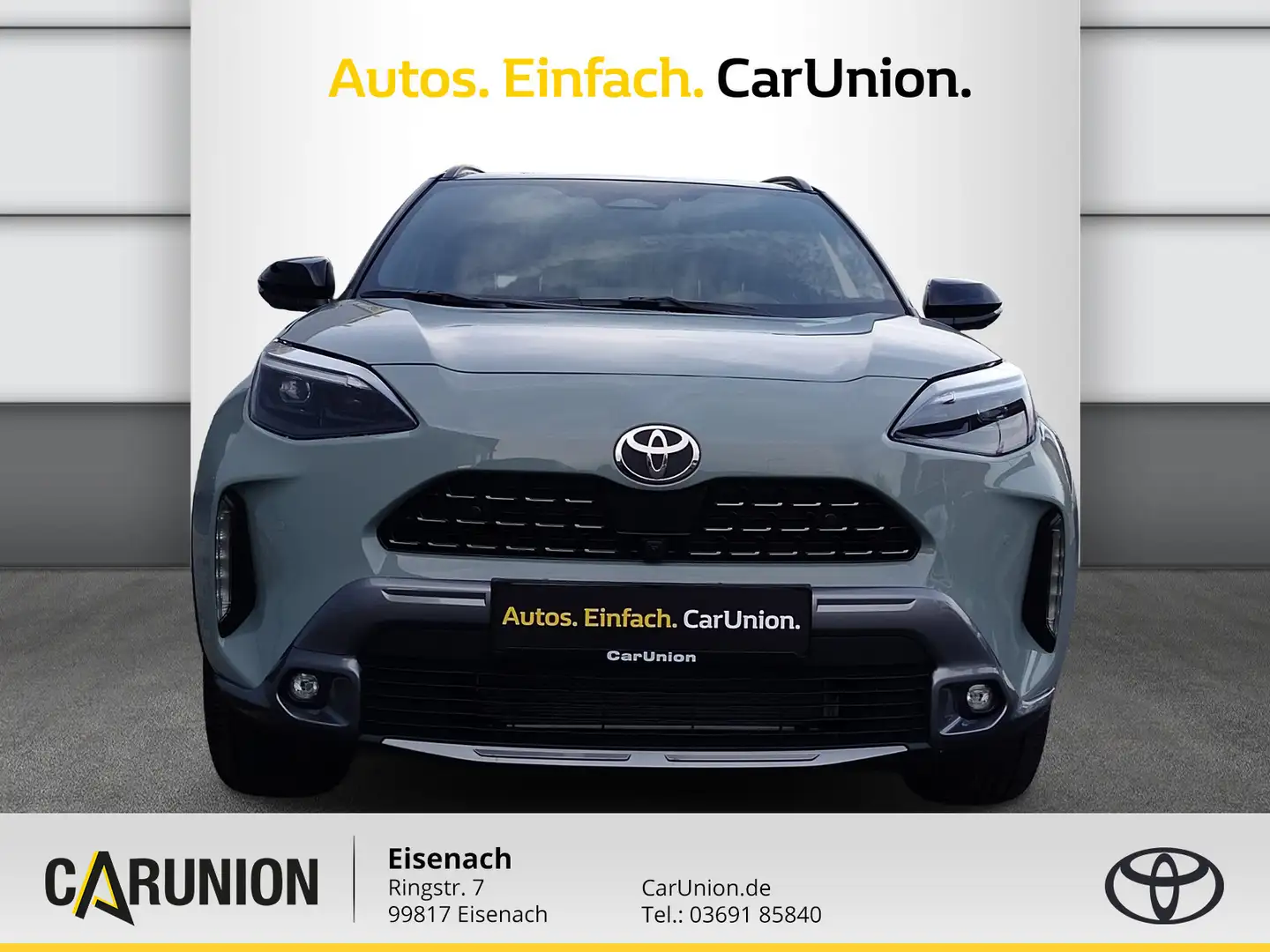 Toyota Yaris Cross 1,5 Style Pl./Kam./ Carplay./Kyeless Grün - 2