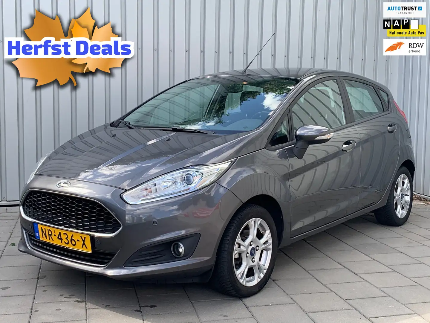 Ford Fiesta 1.0 Style Ultimate|Navigatie|Airco| Grau - 1