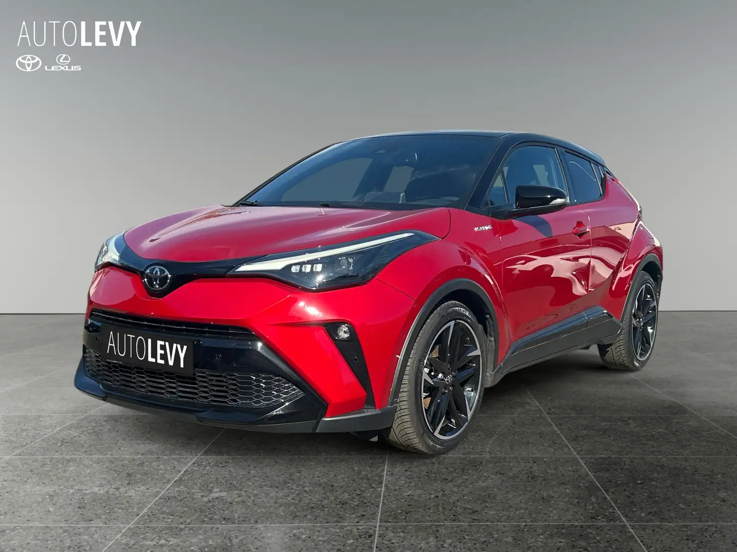 Toyota C-HR 1.8 Hybrid GR +SHZ+KLIMAATM+LED+RFK+CARPLAY+ Schwarz - 2