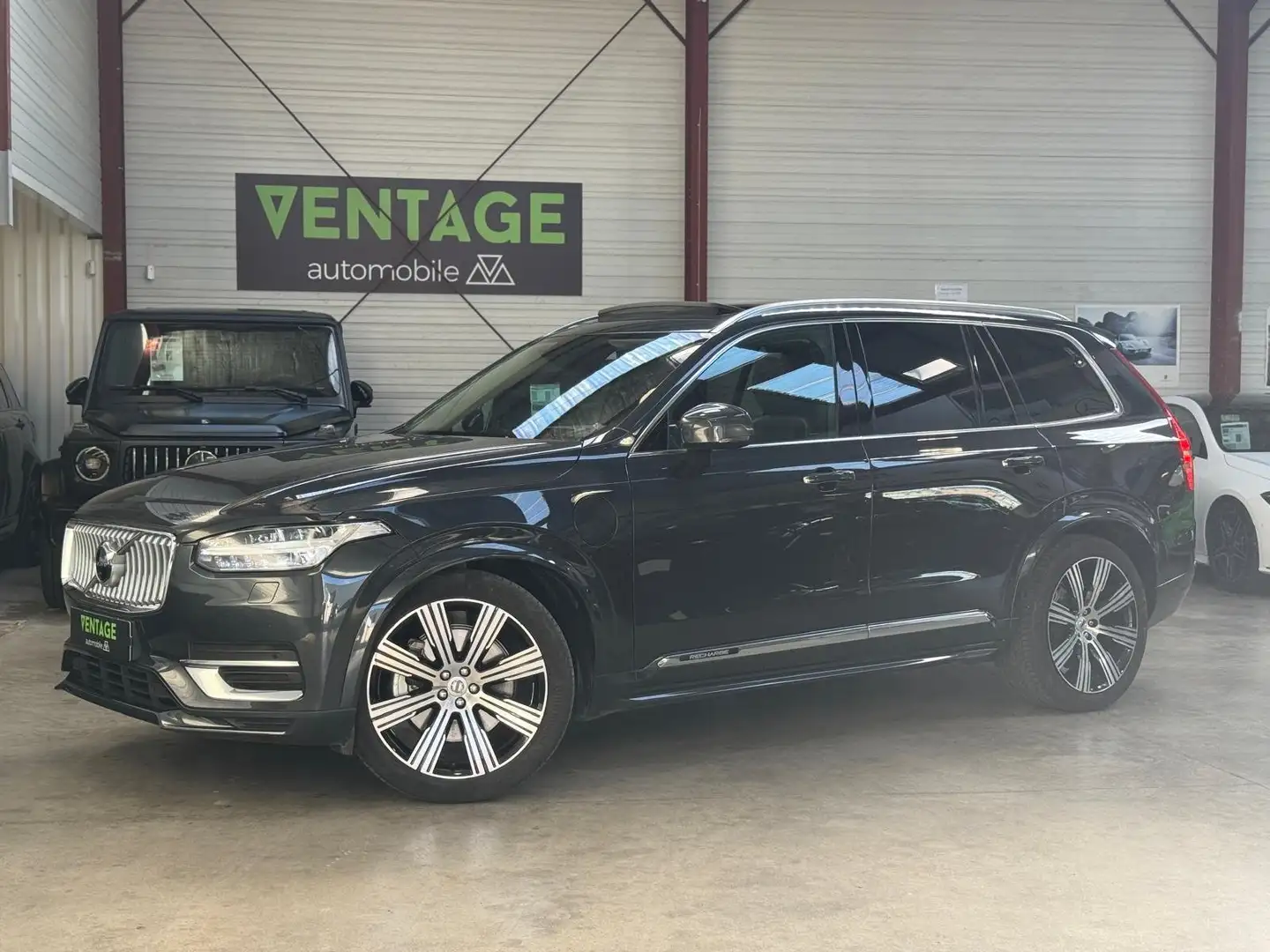 Volvo XC90 XC90 Recharge T8 AWD 310+145  7pl Inscription Luxe Gris - 1