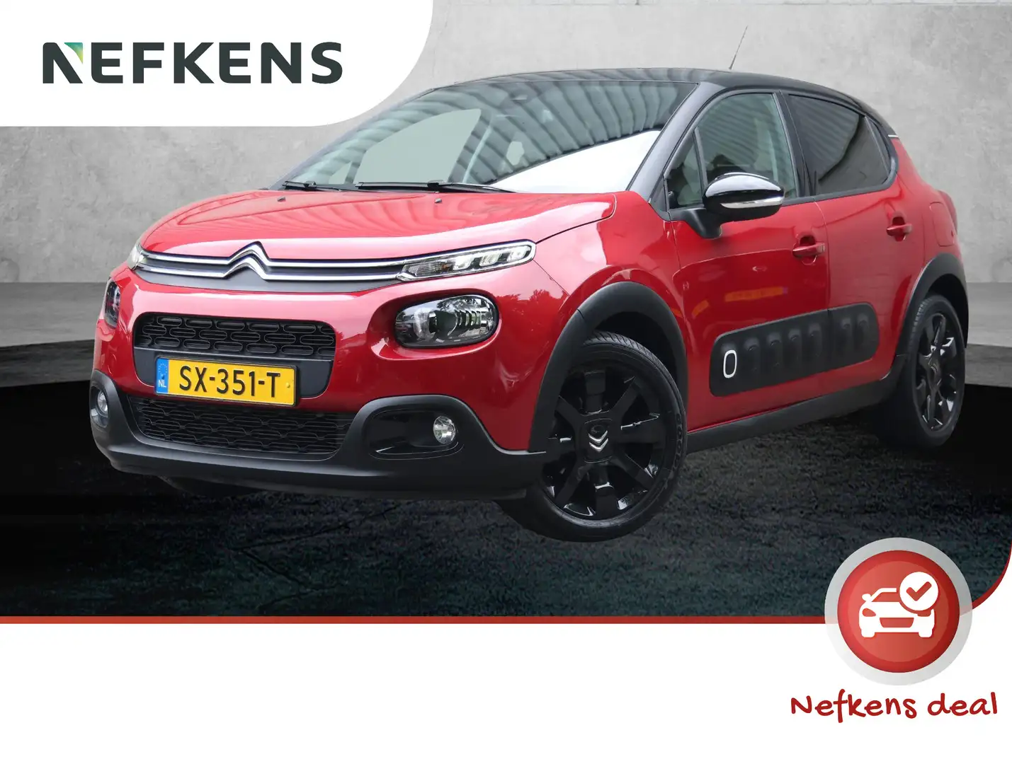 Citroen C3 110PK S&S Shine | Navigatie |Two Tone | Camera | 1 Rood - 1