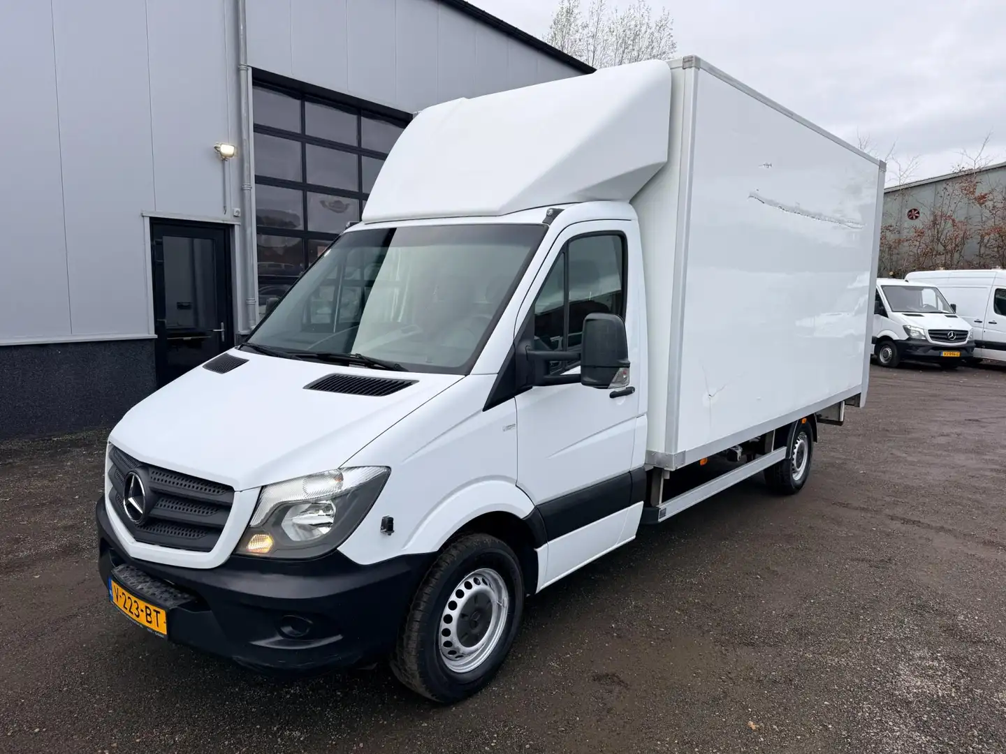 Mercedes-Benz Sprinter 314 CDI EURO 6 Bakwagen Laadklep Koffer Ladebordwa Wit - 1