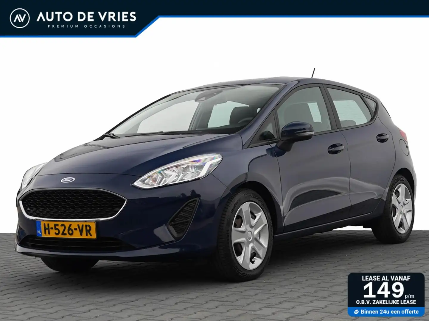 Ford Fiesta 1.0 95pk EcoBoost Connected | Airco | DAB | Cruise Blau - 1