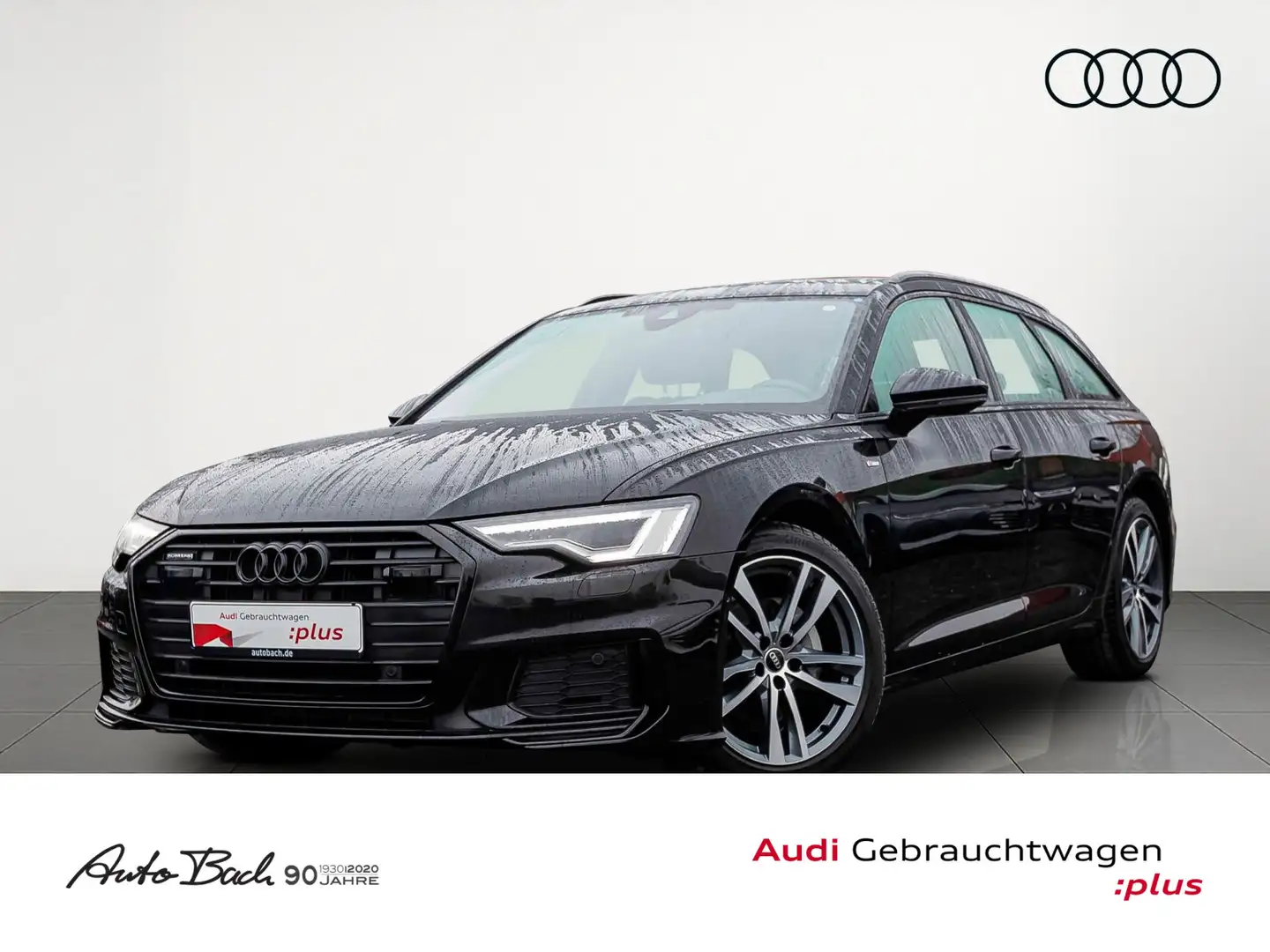 Audi A6 S line 40TDI qu. S tronic Navi ACC Pan Noir - 1