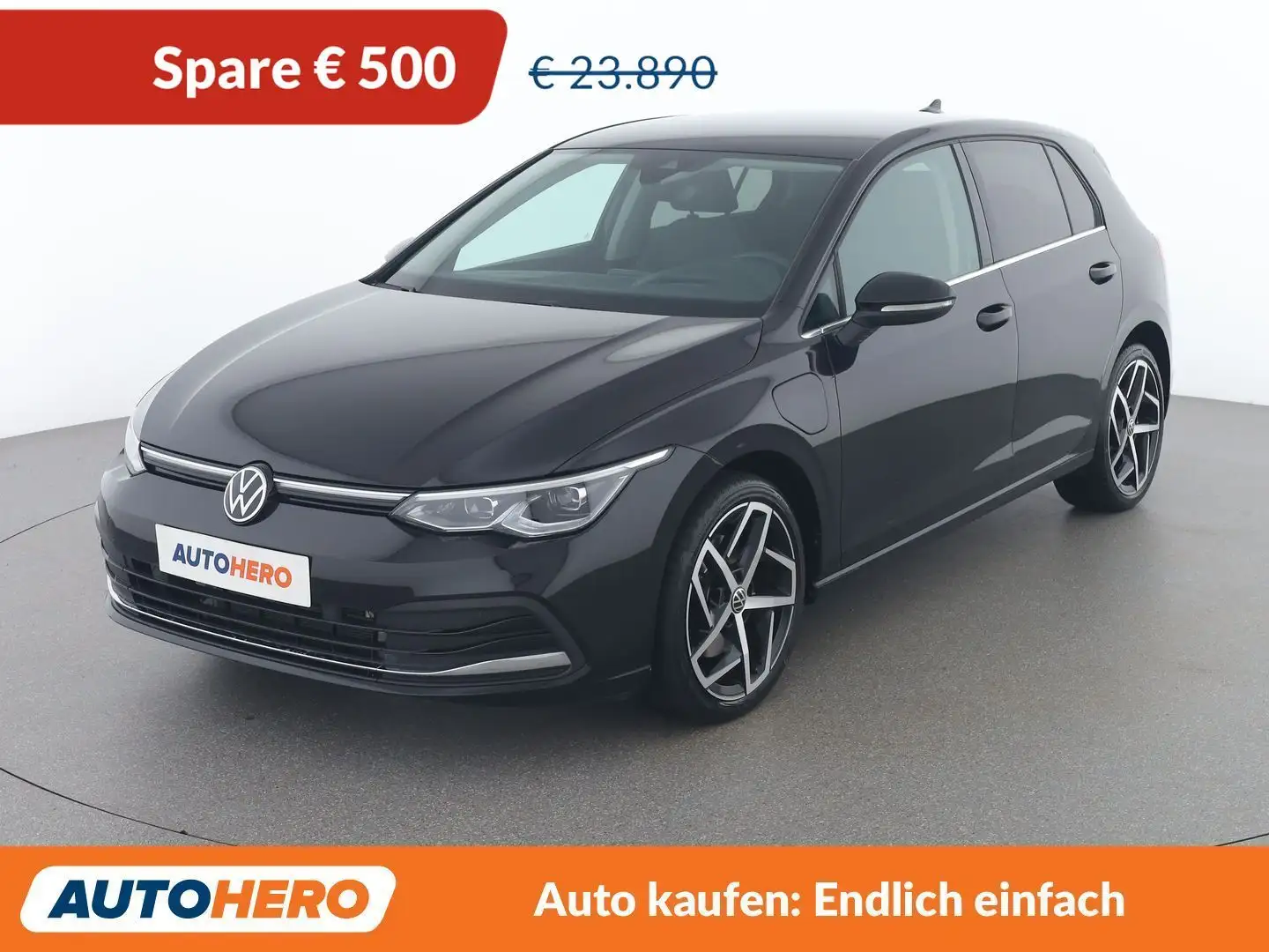 Volkswagen Golf 1.4 eHybrid Style Schwarz - 1