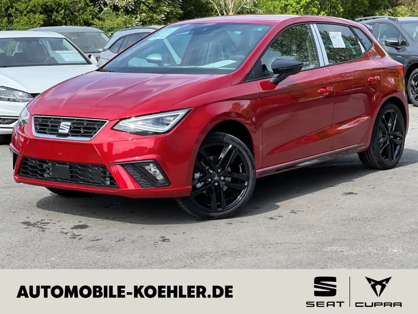 SEAT Ibiza FR Black Edition 1.0 TSI 7-Gang DSG Rot - 1