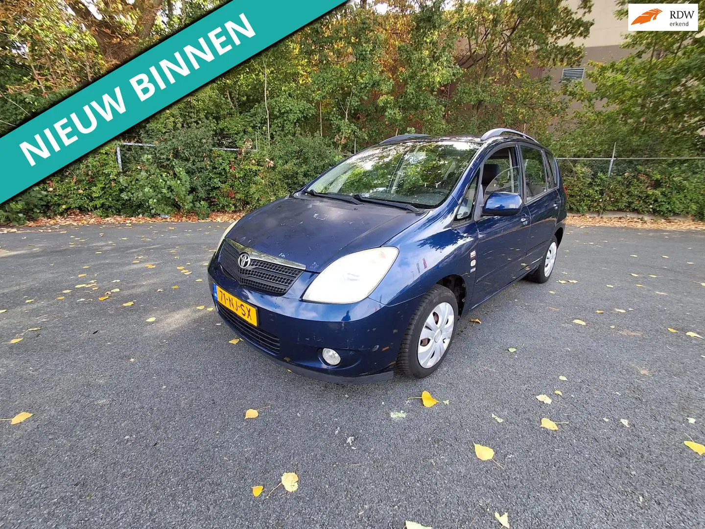 Toyota Corolla Verso 1.6 VVT-i Linea Luna LEUKE AUTO ZO WEG PRIJSJE Albastru - 1
