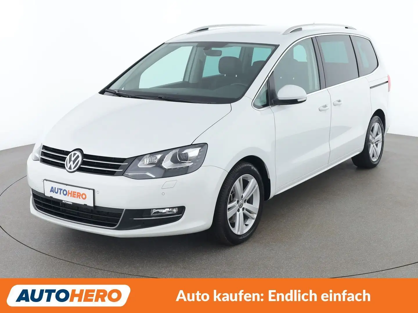 Volkswagen Sharan 2.0 TDI Highline 4Motion BlueMotion Weiß - 1