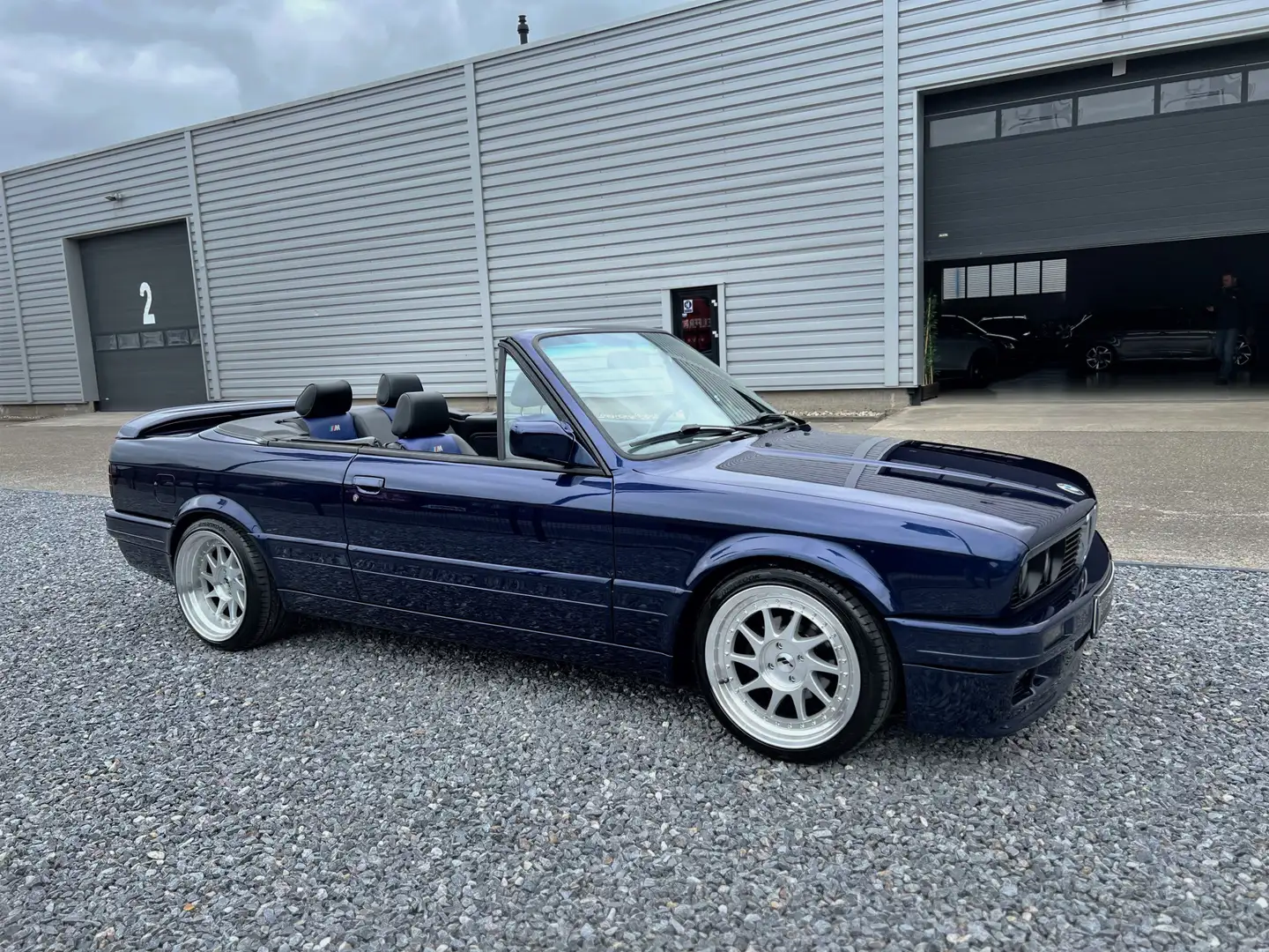 BMW 325 3-serie Cabrio 325i M-Tech 2 Edition e30 1991 Blau Синій - 2