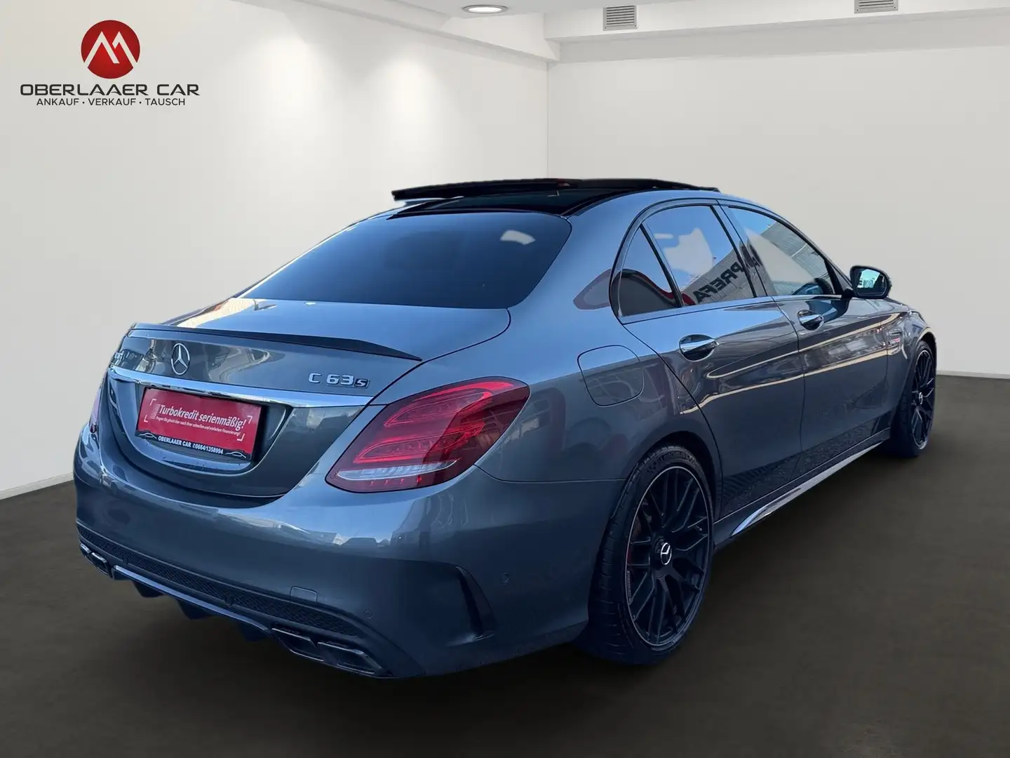 Mercedes-Benz C 63 AMG C 63 S AMG | panorama | nur 28tkm | Grau - 2