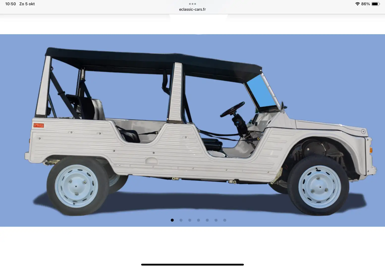 Citroen Méhari MLT e-Story 2+1 Icône Biały - 2