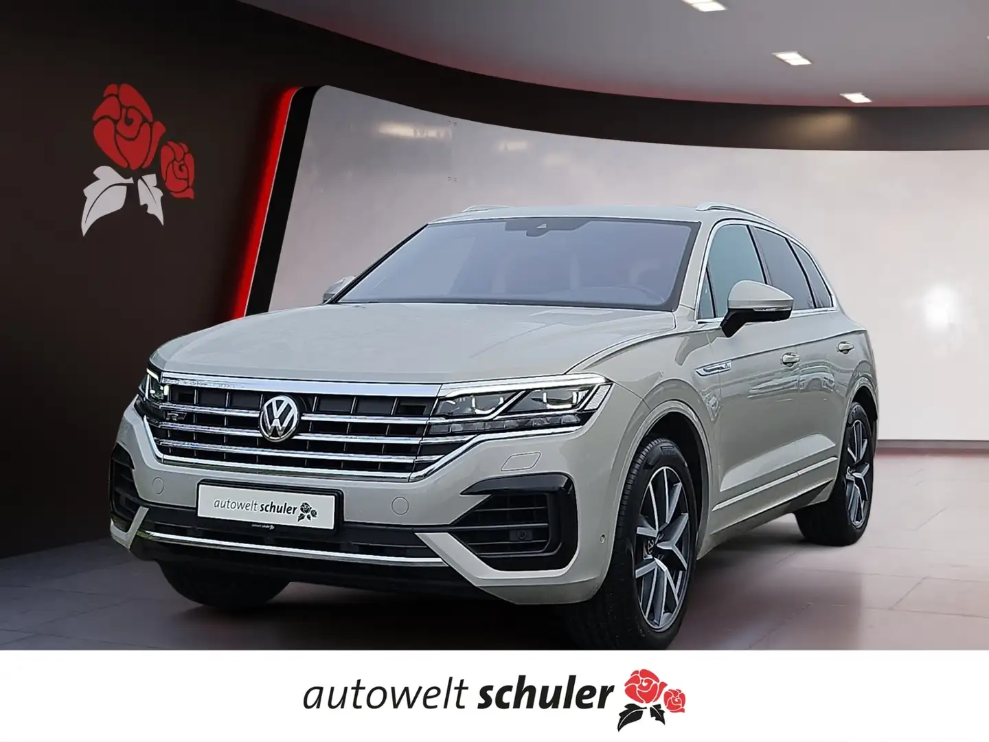 Volkswagen Touareg 3,0 TDI 4motion R-Line AHK Matrix HeadUp Beige - 1