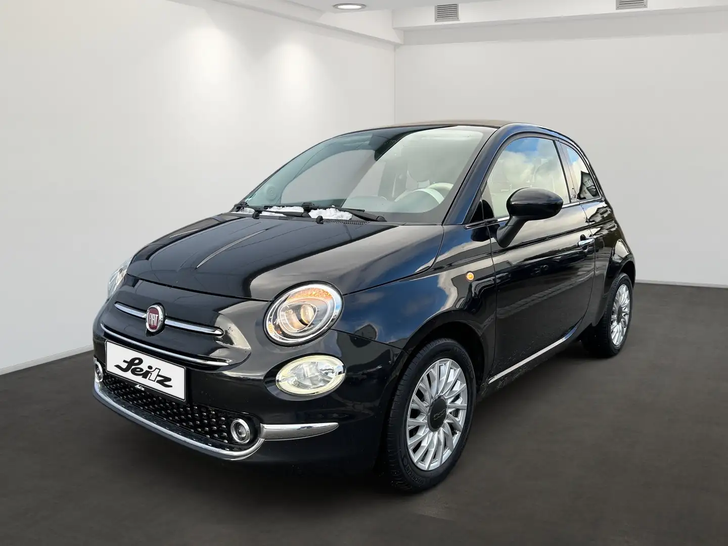Fiat 500C 500 Cabrio Lounge *PARKSENSOR*BLUETOOTH*TEMPOMAT* Schwarz - 2