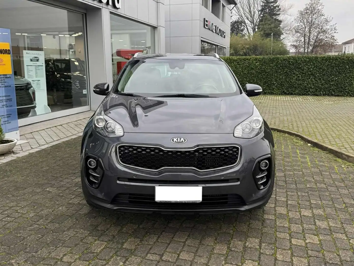 Kia Sportage Sportage 2.0 crdi Feel Rebel awd 136cv auto Grigio - 2