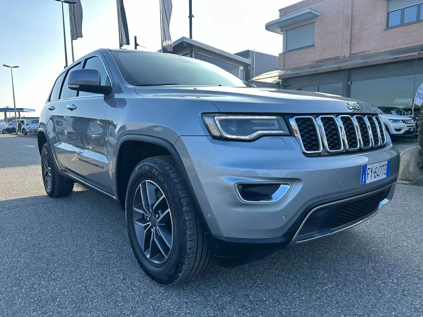 Jeep Grand Cherokee Grand Cherokee 3.0 V6 Limited 250cv auto my19 Argento - 2