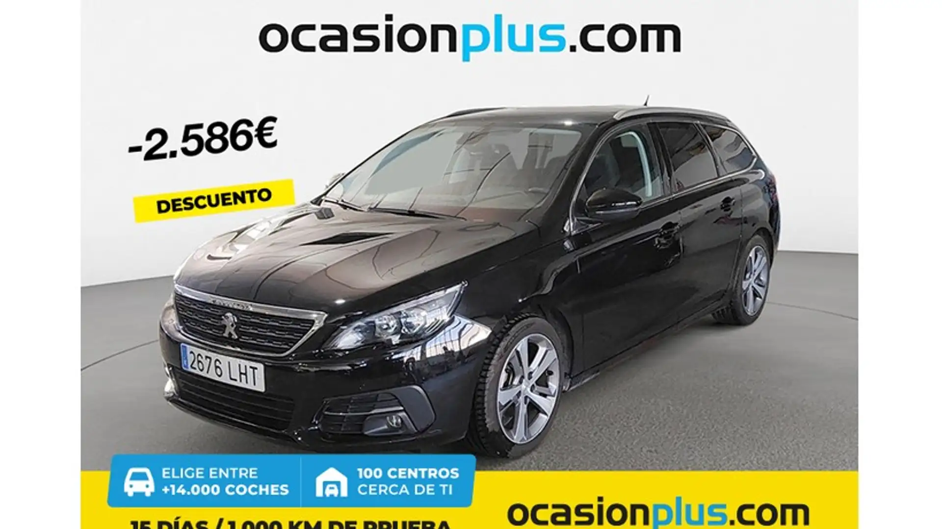 Peugeot 308 SW 1.5BlueHDi S&S Allure EAT8 130 Zwart - 1