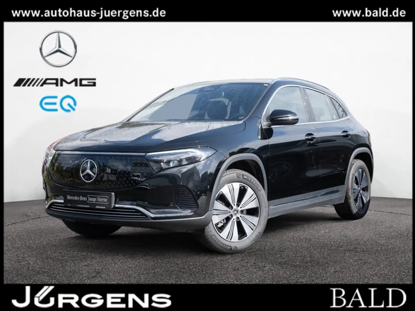 Mercedes-Benz EQA 350 4M Progressive/LED/Kamera/Totw/Winter/18 Schwarz - 1