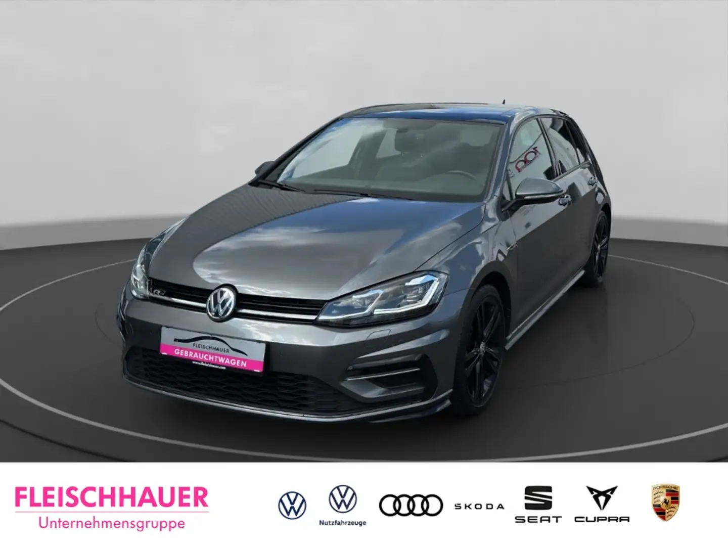 Volkswagen Golf VII Highline 2.0 TDI R-Line+PDC+SHZ+KLIMA+LED+PANO Gris - 1