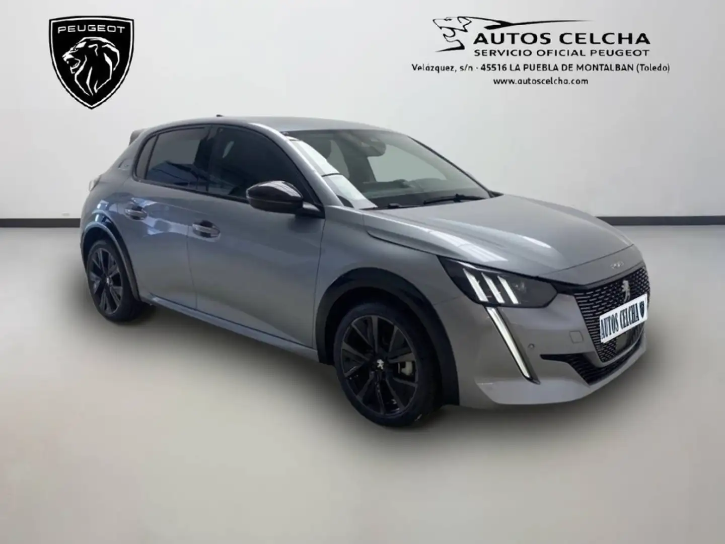 Peugeot 208 1.2 Puretech S&S GT 100 Gris - 1