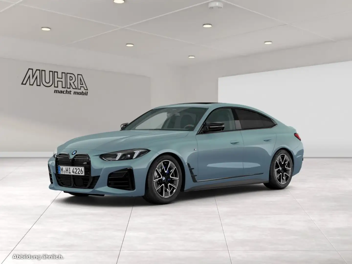 BMW 440 M440i xDrive Gran Coupé DA Prof. Glasdach Leder Verde - 2