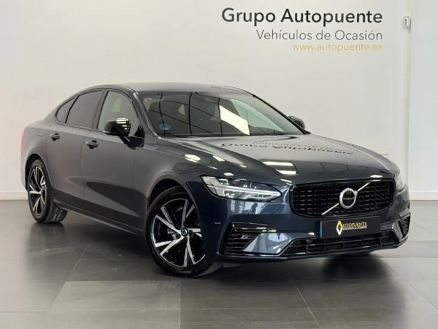 Volvo S90 T8 Twin Recharge R-Design AWD Blau - 1