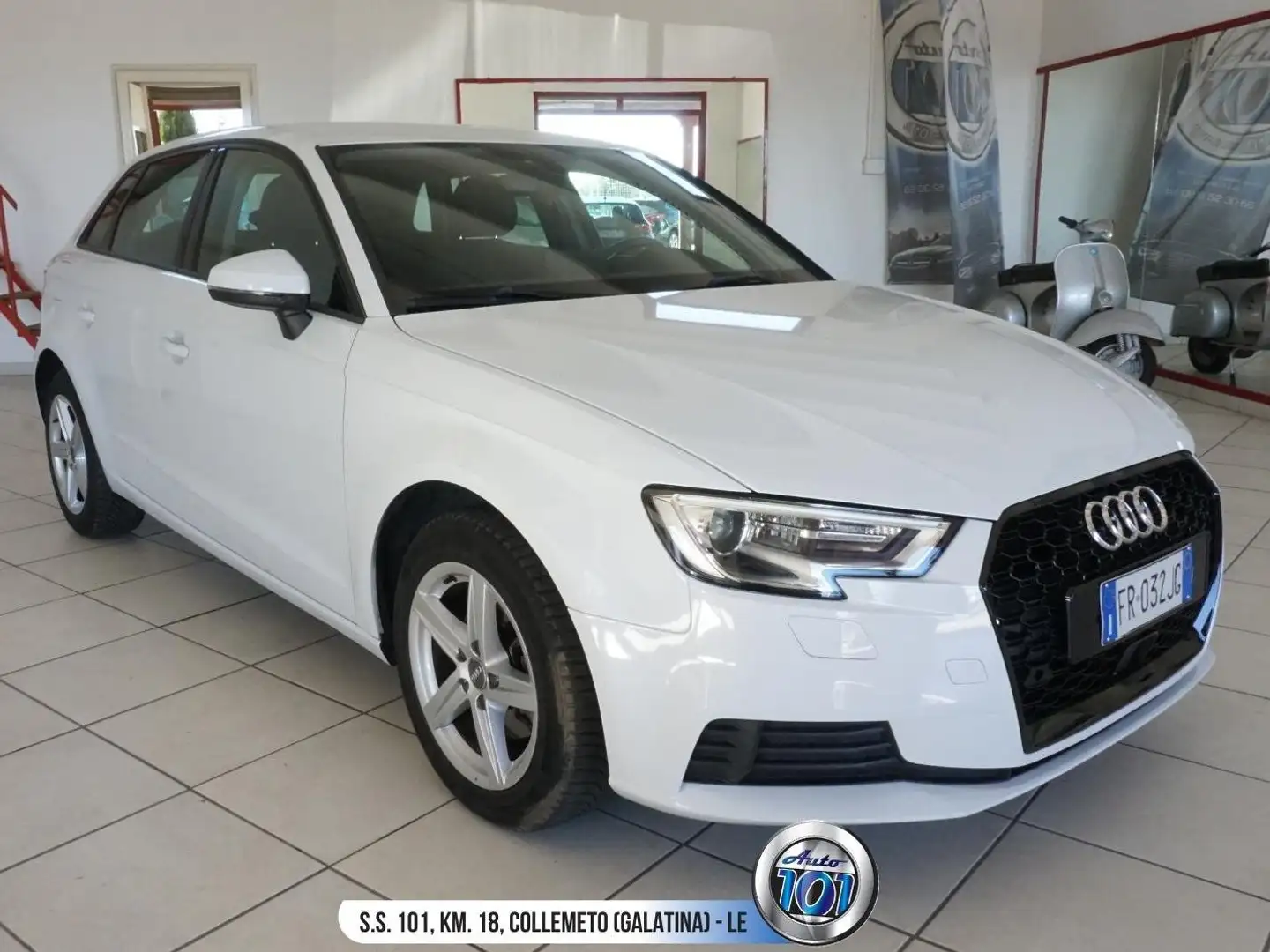 Audi A3 A3 Sportback 30 1.6 tdi Business 116cv s-tronic Blanco - 1